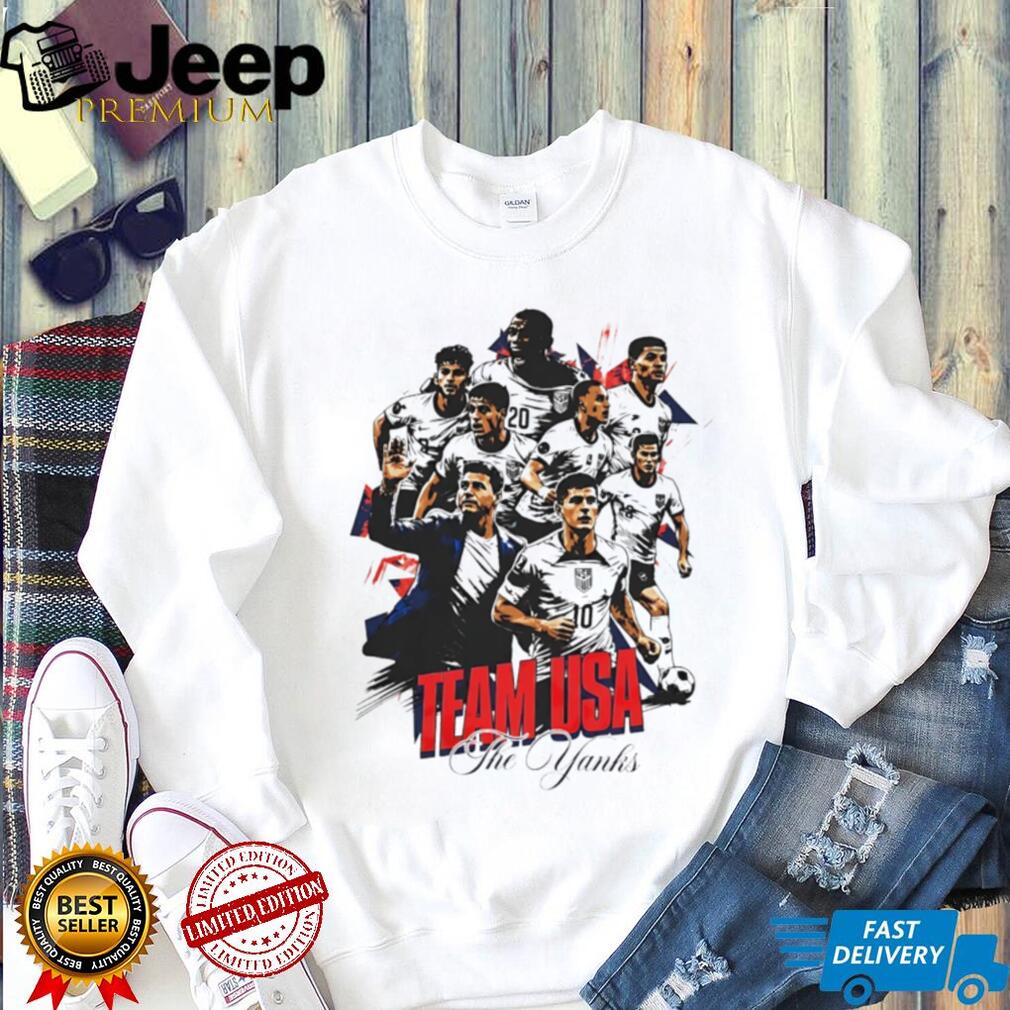 Team USA the yanks players collage vintage shirt