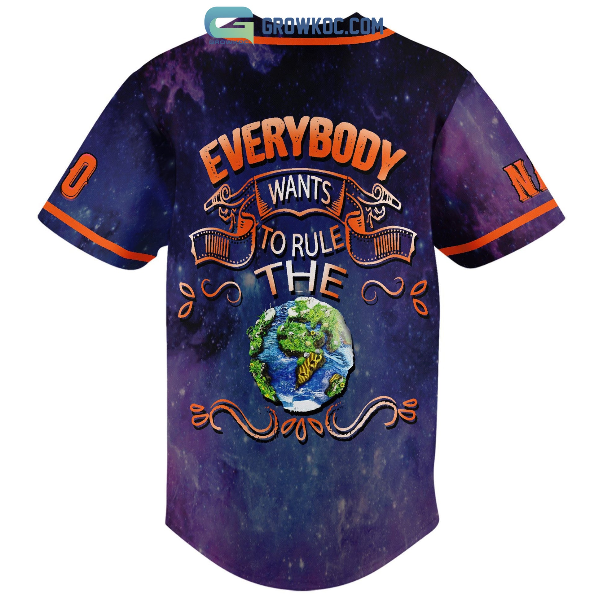 Tears For Fears Everybody Wants To Rule The World Personalized Baseball Jersey