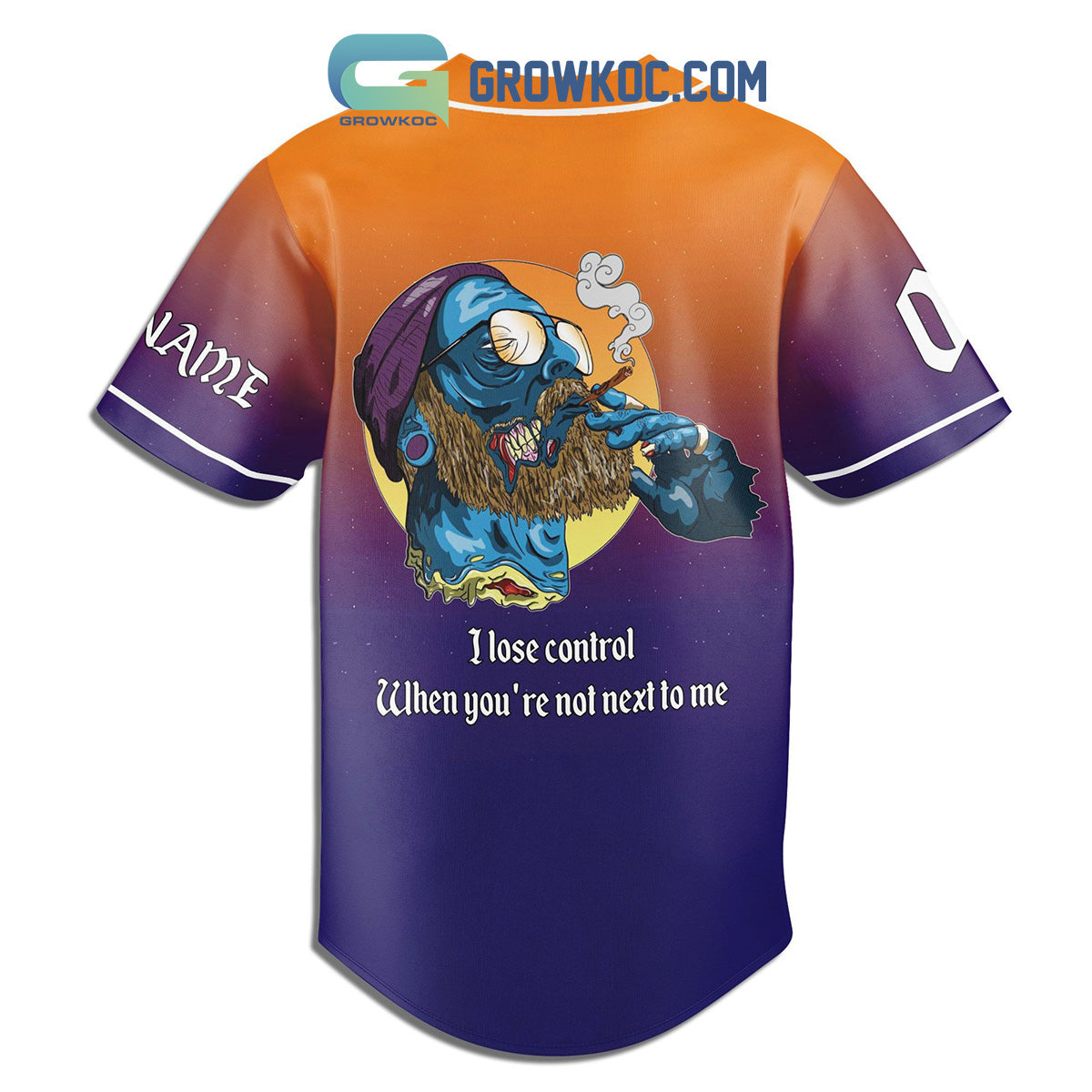 Teddy Swims Lose Control Fan Personalized Baseball Jersey