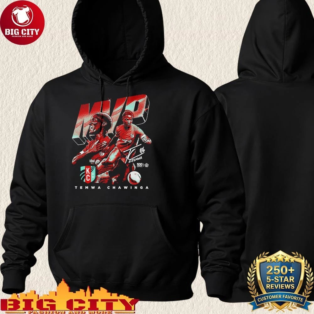 Temwa Chawinga Kansas City Current 2025 MVP signature shirt