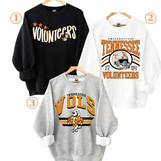 Tennessee Football Vintage 90s Tennessee Football Sweatshirt, Game Day Tennessee, Retro Shirt men's  sweatshirts