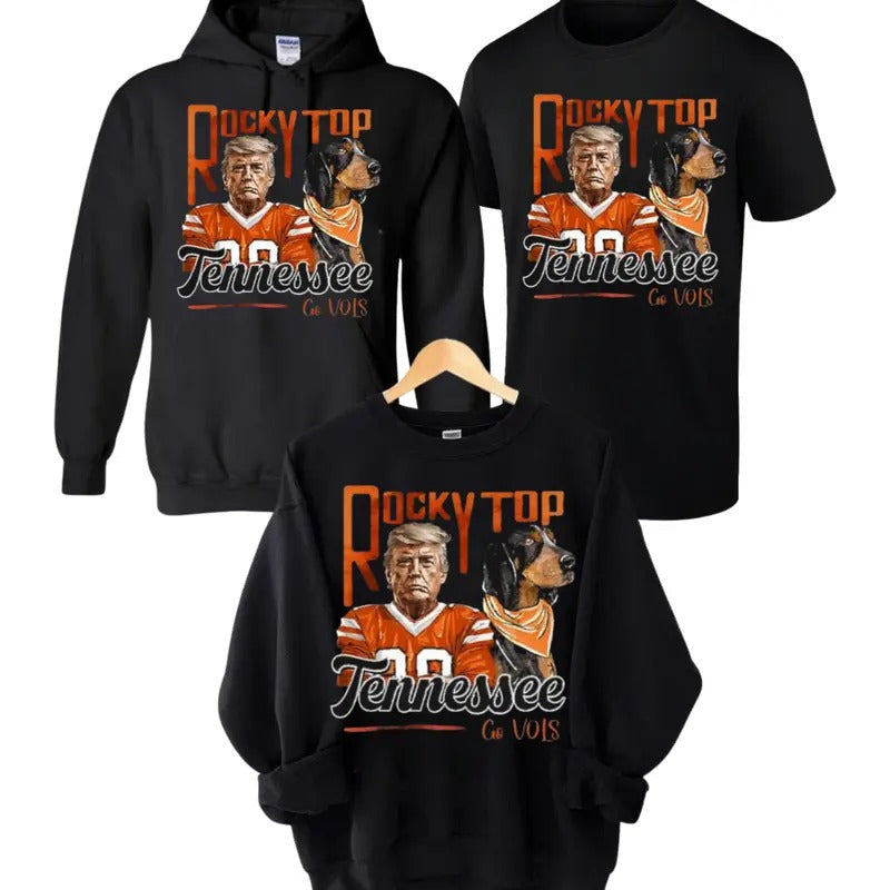 Tennessee Vintage T-Shirt, Sweatshirt, Hoodie, Truump Rocky Top Tennessee Hoodie, Gift For Fan