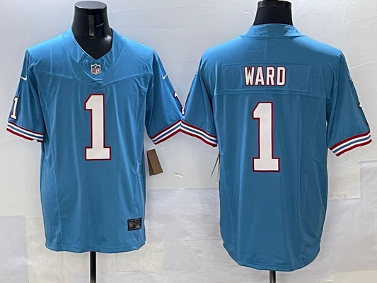 Tennessee Titans #1 Cameron Ward Titans Retro V3 Style 1