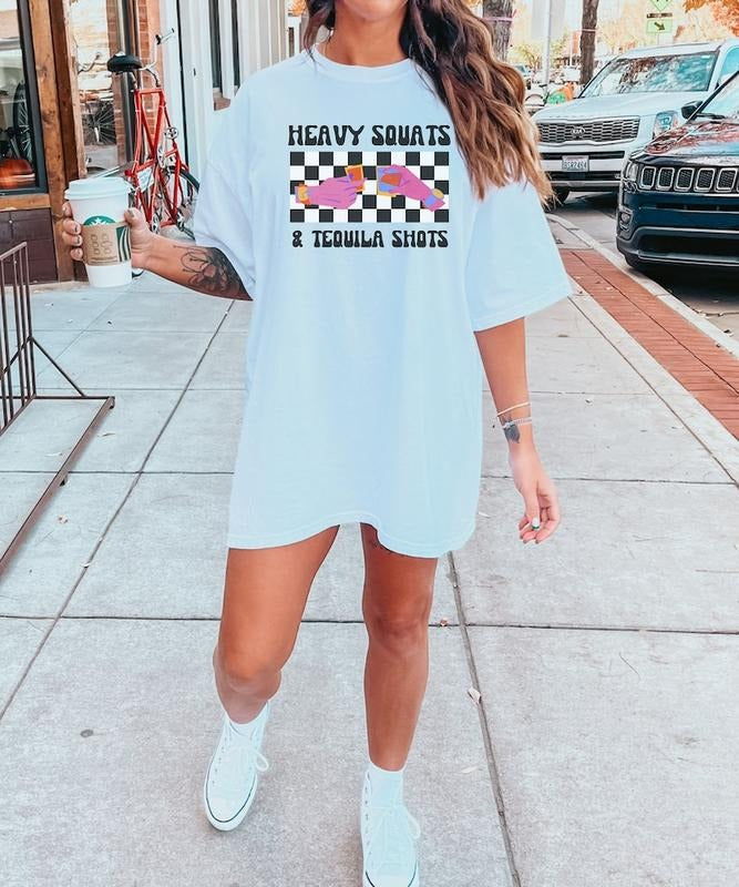 Tequila shirt oversized pump cover t shirt for weightlifter pump cover gym shirt women pump cover shirt gym apparel gift weight lifting pun