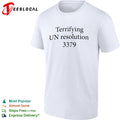 Terrifying UN resolution 3379 shirt