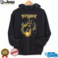 Testament Demonic Skeleton Burning Book Heavy Metal Graphic T Shirt