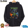 Testament Skeleton Reaper Driving Monster Truck Thrash Metal T Shirt