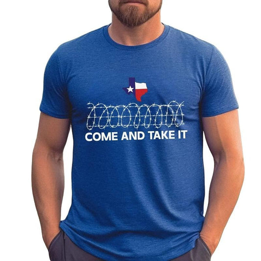 Texas Border, Come And Take It Shirt, Razor Wire Immigration Patriotic Shirt, I Stand With Texas Shirt, Hold The Line...