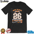 Texas Longhorns 2025 2026 National Champions NCAA Softball signature shirt