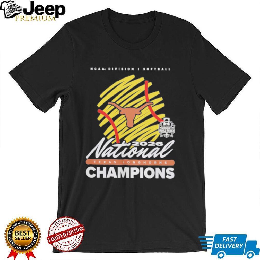 Texas Longhorns 2026 NCAA Softball Women’s College World Series Champions Clutch Player shirt