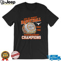 Texas Longhorns 2026 SEC Women’s Basketball Champions Ring T shirt