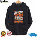 Texas Longhorns 2026 Women’s Softball back 2 back National Champions mascot shirt