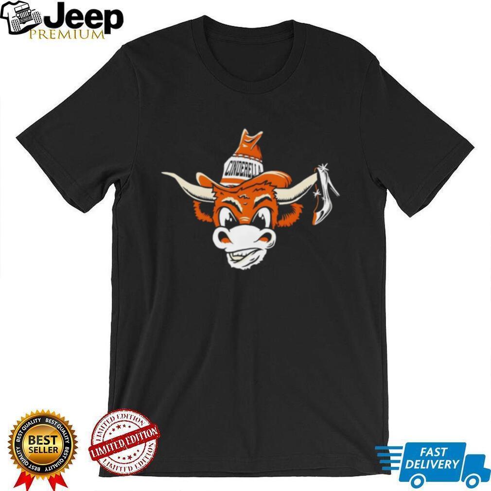 Texas Longhorns Cinderella Story Mascot Glass Slipper T Shirt