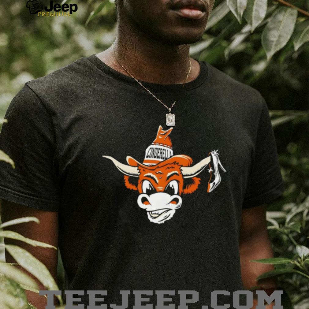 Texas Longhorns Cinderella Story Mascot Glass Slipper T Shirt