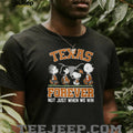Texas Longhorns Forever Peanuts Characters Burnt Orange T Shirt
