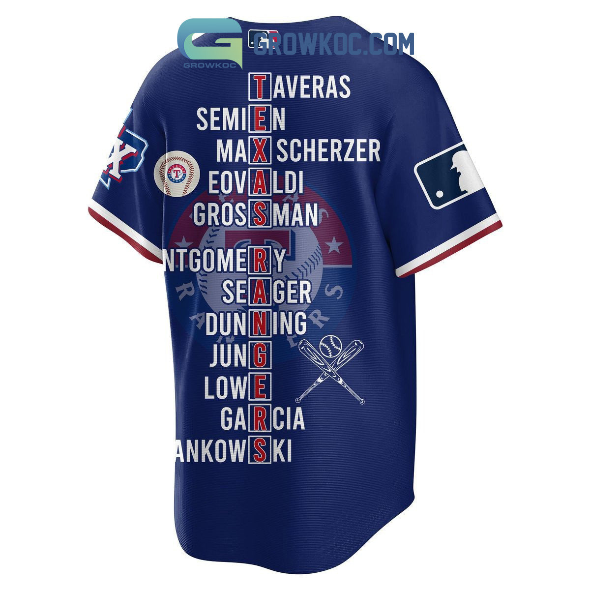 Texas Rangers AL Champions 2023 Baseball Jersey