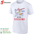 Texas Rangers Captain Mascot Servin you Texas Style Since 1972 Arlington TX shirt