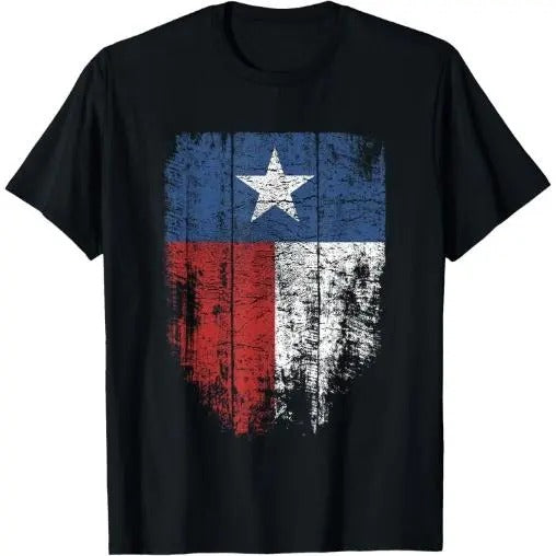 Texas T shirt Women Men Kids | Distressed Texas State Flag T-Shirt Made in USA