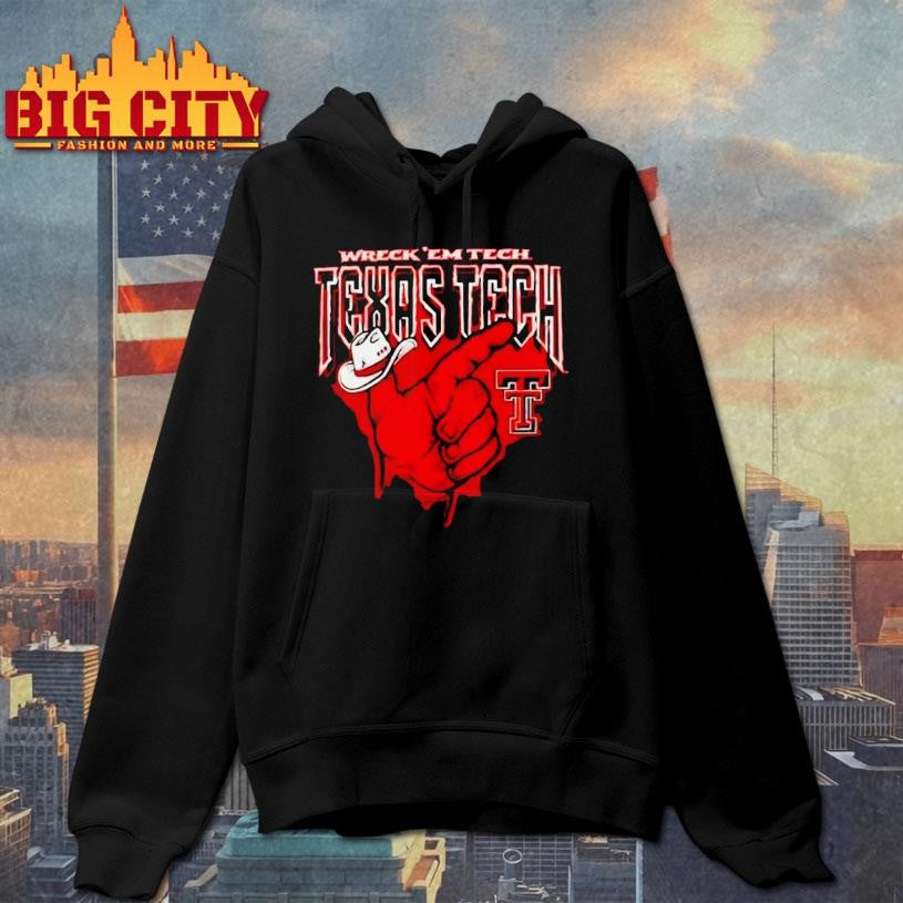 Texas Tech Red Raiders Cowboy Hand Wreck Em Shirt