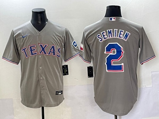 Texas Rangers #2 Marcus Semien Rangers Adult