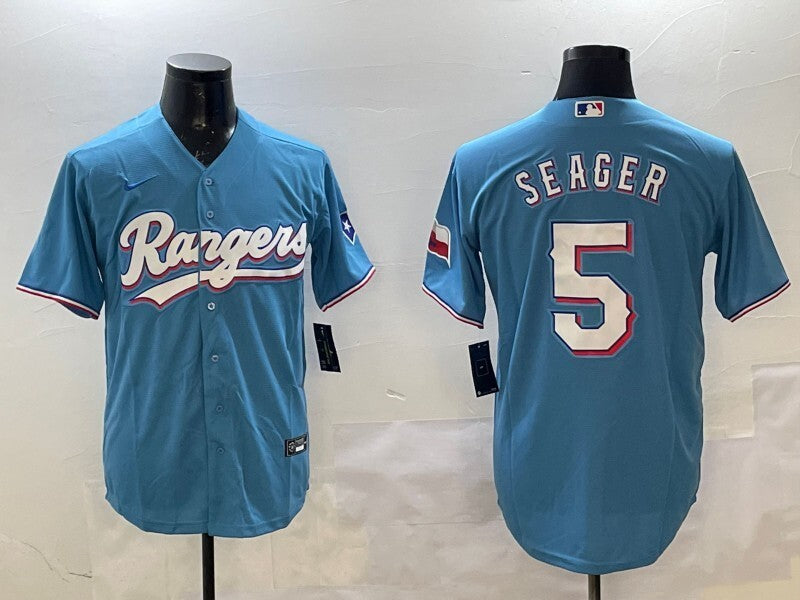 Texas Rangers #5 Corey Seager Fan Edition Style 5