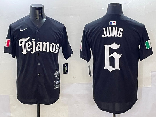 Texas Rangers #6 Josh Jung Rangers 5 Collaboration Style 4