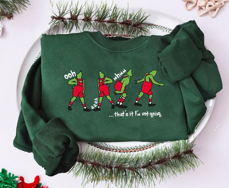 That's I'm not going Sweatshirt, Funny Christmas Shirt, Christmas Hoodie, Vintage Christmas Sweatshirt, Christmas Movie Sweatshirt, Cute Christmas Hoodie