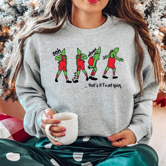That's It I'm Not Going Sweatshirt, Christmas Sweatshirt, Christmas Movie Hoodie, Funny Christmas Sweatshirt, Retro Christmas Sweatshirt