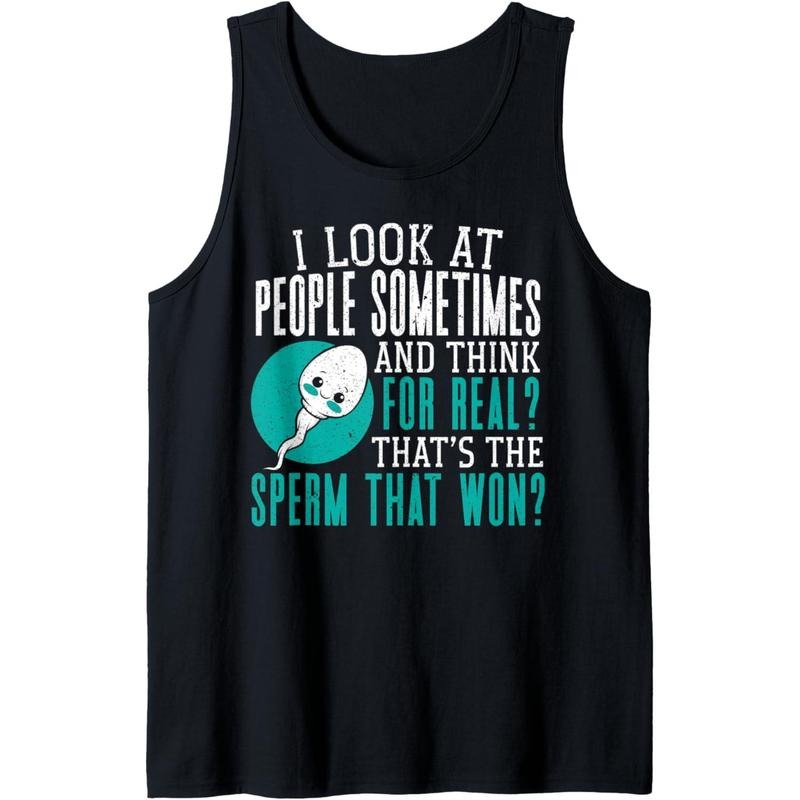 That's The Sperm That Won Funny Adult Humor Sarcastic Tank Top made in usa T-Shirts, Hoodie, Sweatshirt | WearSparks.com