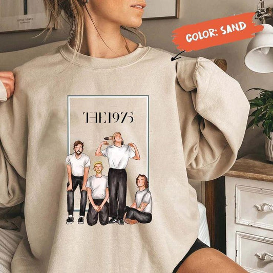 The 1975 Sweatshirt - At Their Very Best Tour Shirt, Unisex Band Apparel