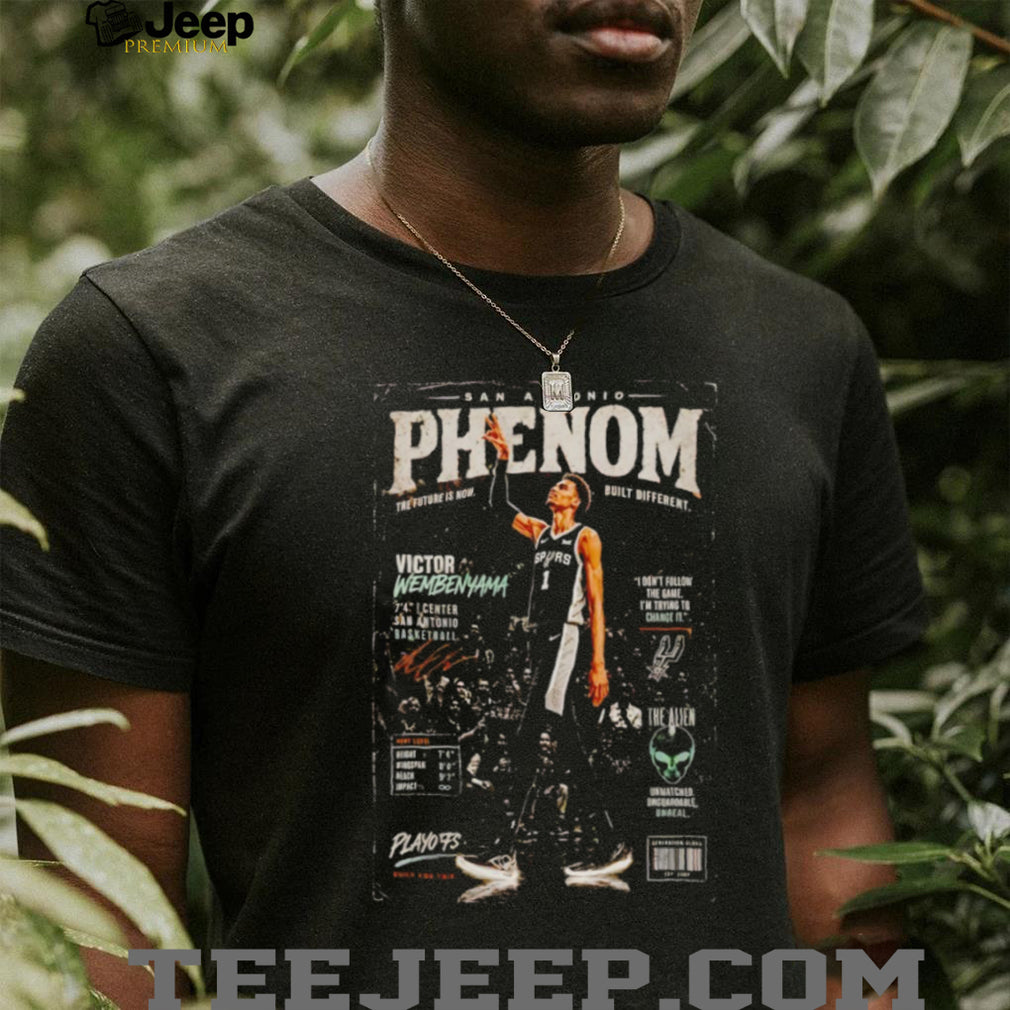 The Alien UFO Victor Wembanyama San Antonio Phenom Basketball vintage shirt