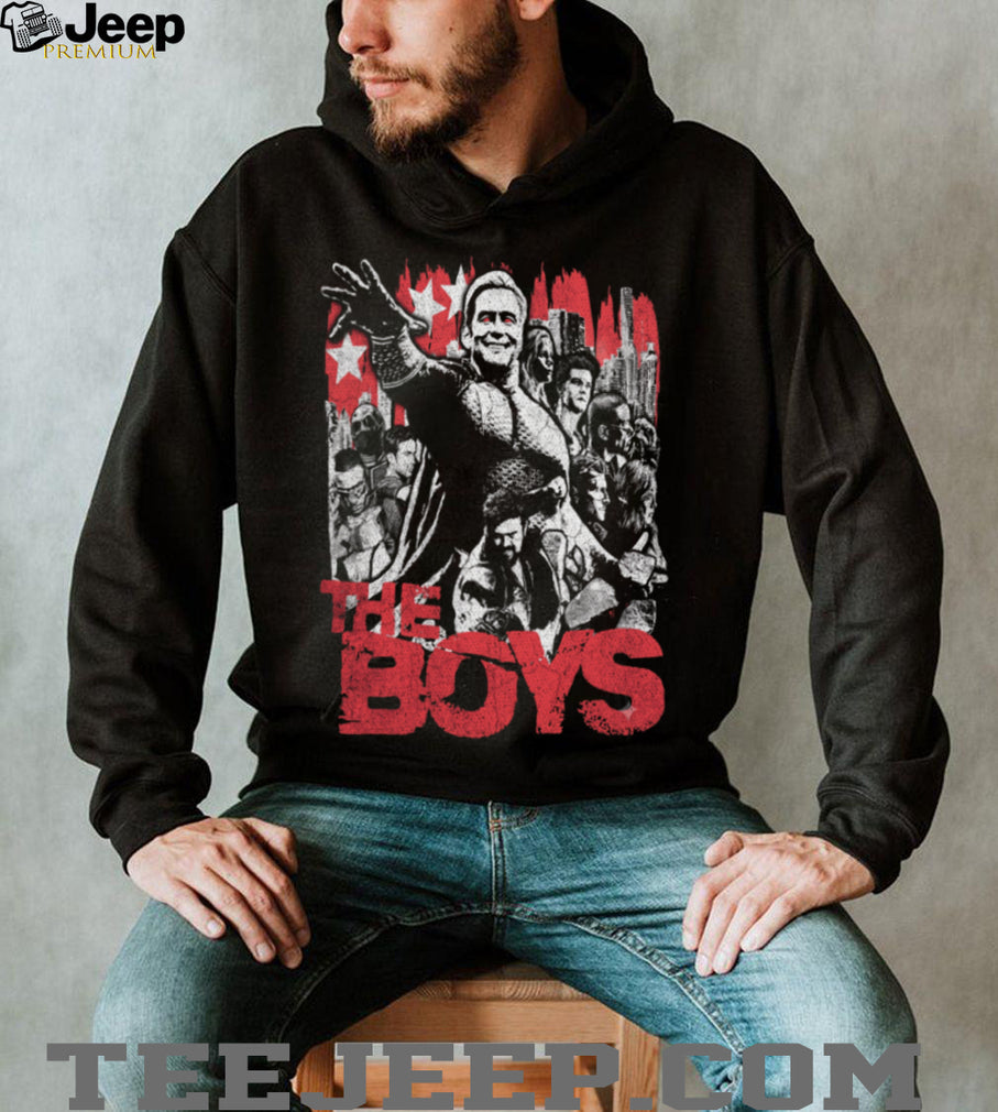 The Boys Homelander Patriotic Gritty TV Show T Shirt