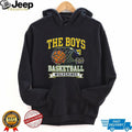 The Boys Michigan Wolverines Basketball Vintage Style T Shirt