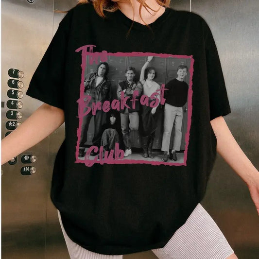 The Breakfast Club Movie T Shirt Style Graphic Hip Hop Shirt