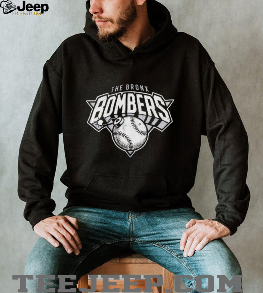 The Bronx Bombers Baseball Baseball Bomb Graphic T Shirt New York Fan T Shirt