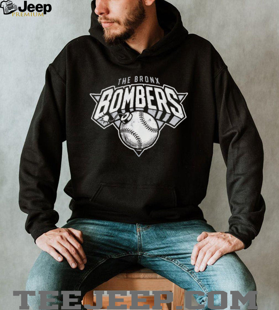 The Bronx Bombers New York Baseball Vintage Logo T Shirt