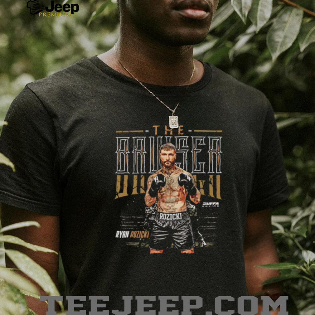The Bruiser Ryan Rozicki Zuffa Boxing Championship Vintage Heavyweight Fighter Fan Souvenir T Shirt