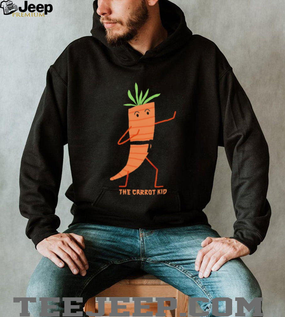 The Carrot Kid Funny Karate Martial Arts Vegetable Graphic T shirt