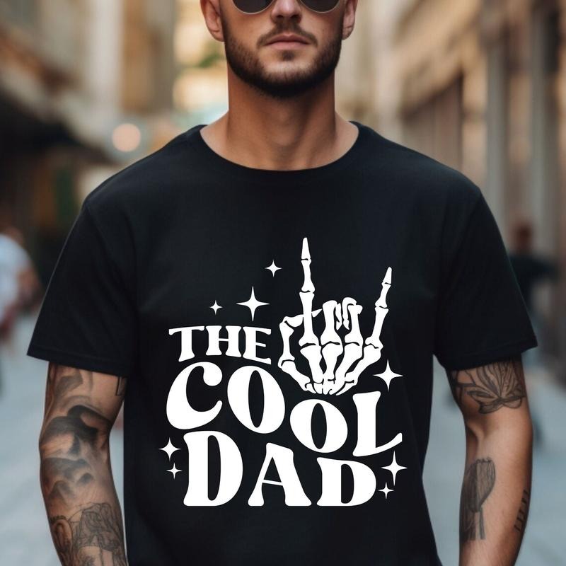 The Cool Dad Shirt Skeleton Dad Shirt Fatherhood Shirt 2024 Dad Shirts Fathers Day Shirt Gift For Dad Shirt For Dad...