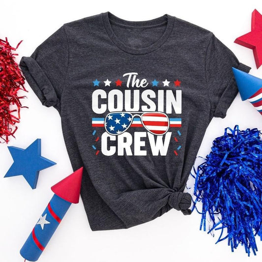 The Cousin Crew 4th Of July Shirt, 4th Of July Shirt, USA Shirt, Patriotic Shirt, Cousin Crew Shirts, America Shirt, Independence Day, Fourth Of July Gift