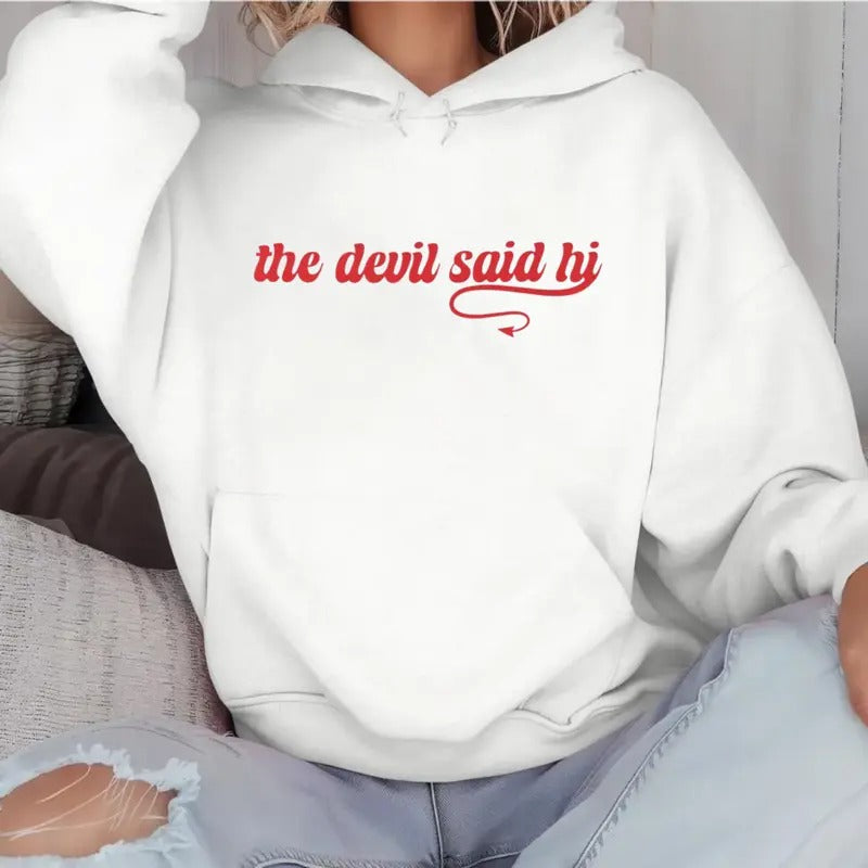 The Devil Said Hi Kelsea Ballerini Lyrics T Shirt Sweatshirt Hoodie, Country Concert Merch, Concert Outfit, Unisex Sweater Pullover Tee