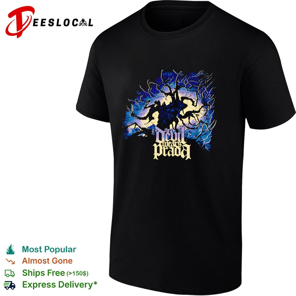 The Devil Wears Prada dead tree shirt