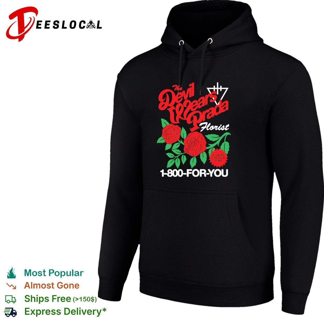 The Devil Wears Prada florist red roses flowers for your tomb 1 800 you shirt