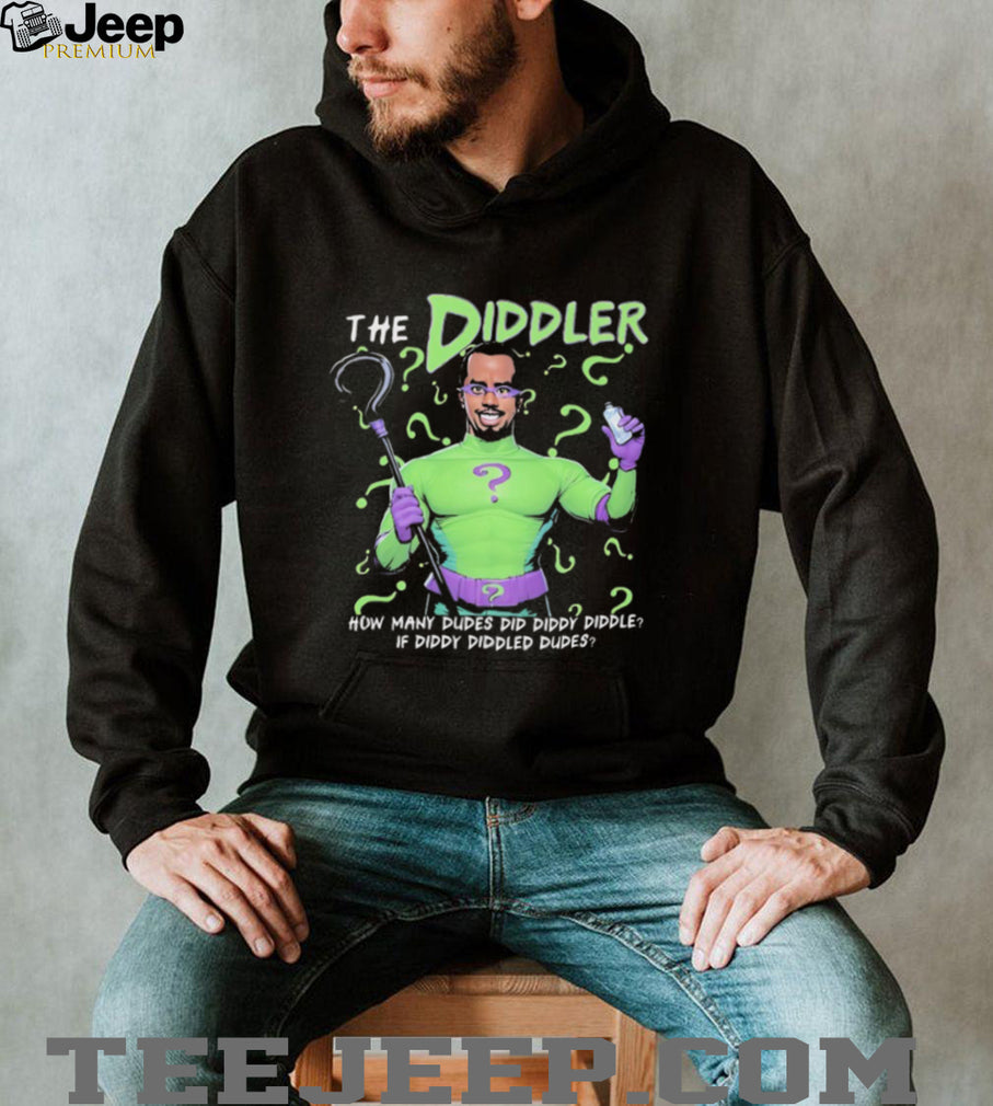 The Diddler P. Diddy Riddler Parody Funny Graphic T Shirt