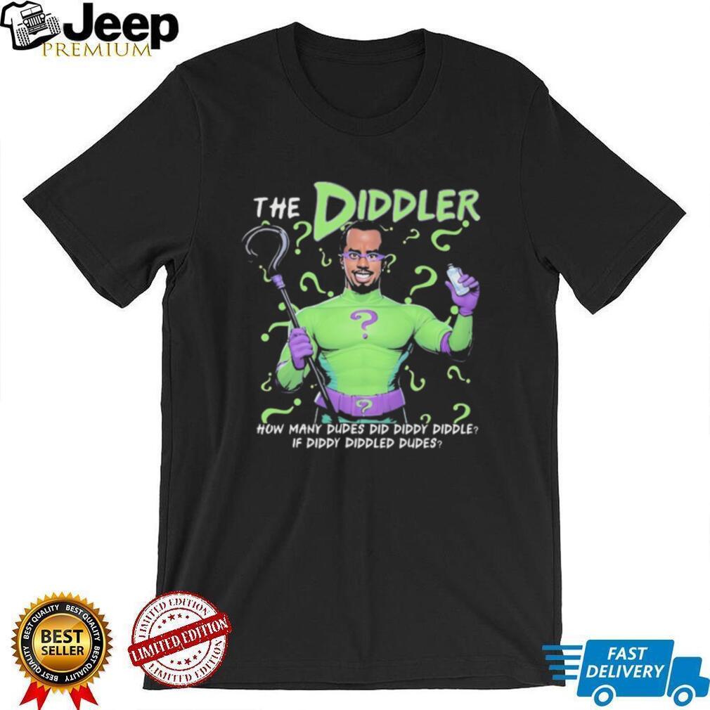 The Diddler P. Diddy Riddler Parody Funny Graphic T Shirt