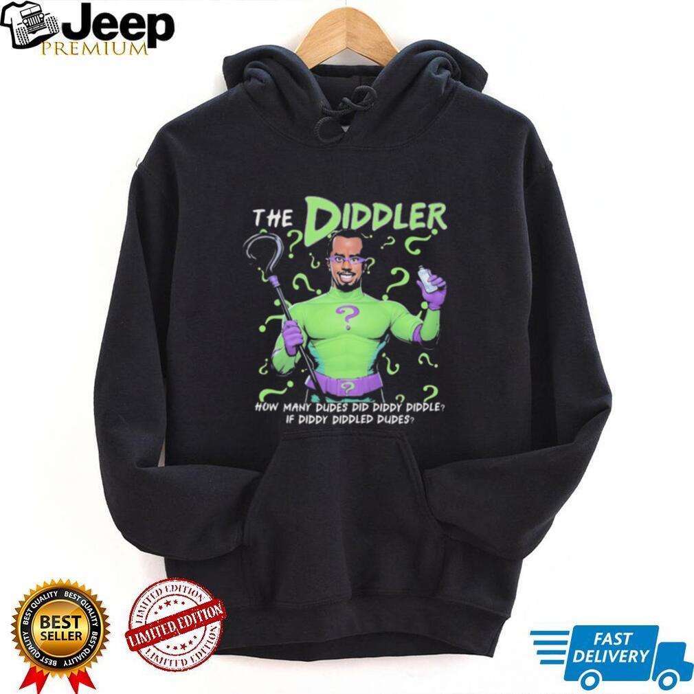 The Diddler P. Diddy Riddler Parody Funny Graphic T Shirt