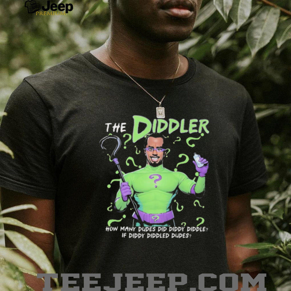 The Diddler P. Diddy Riddler Parody Funny Graphic T Shirt