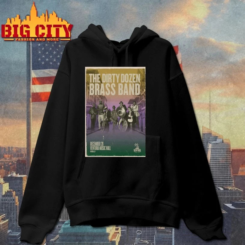 The Dirty Dozen Brass Band 12.28.2025 Ventura CA Poster shirt