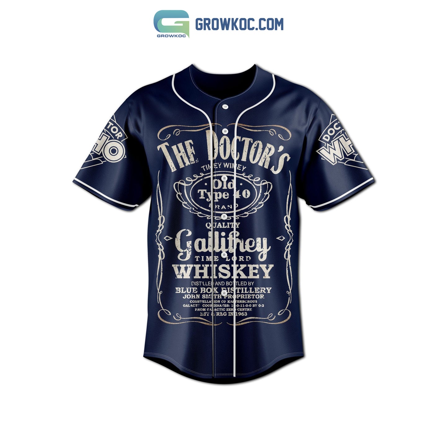 The Doctor Who Big Ball Of Wibbly Wobbly Timey Wimey Stuff Baseball Jersey