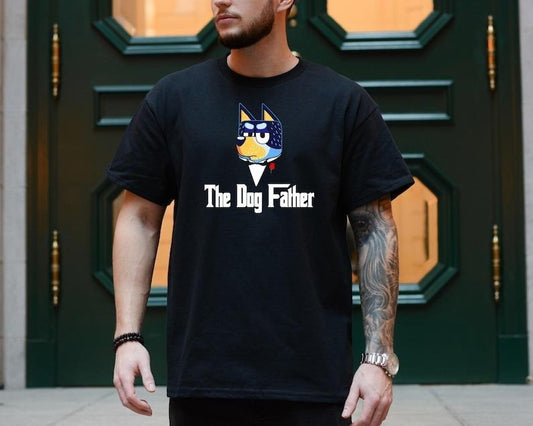 The Dog Father Sweatshirt, Bluey Dad Shirt, Father's Day Gift For Bluey Dad, Bluey Birthday Party Shirt, Bluey Gifts,...